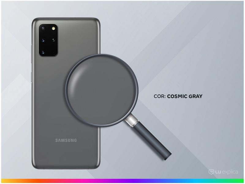 Smartphone Samsung Galaxy S20+ 128GB Cosmic Gray 8GB RAM Tela 6,7